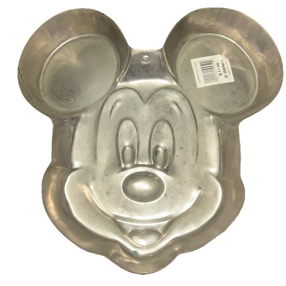 Disney Mickey Mouse Copper Jell-O Mold Pan Made In Korea - Picture 2 of 6